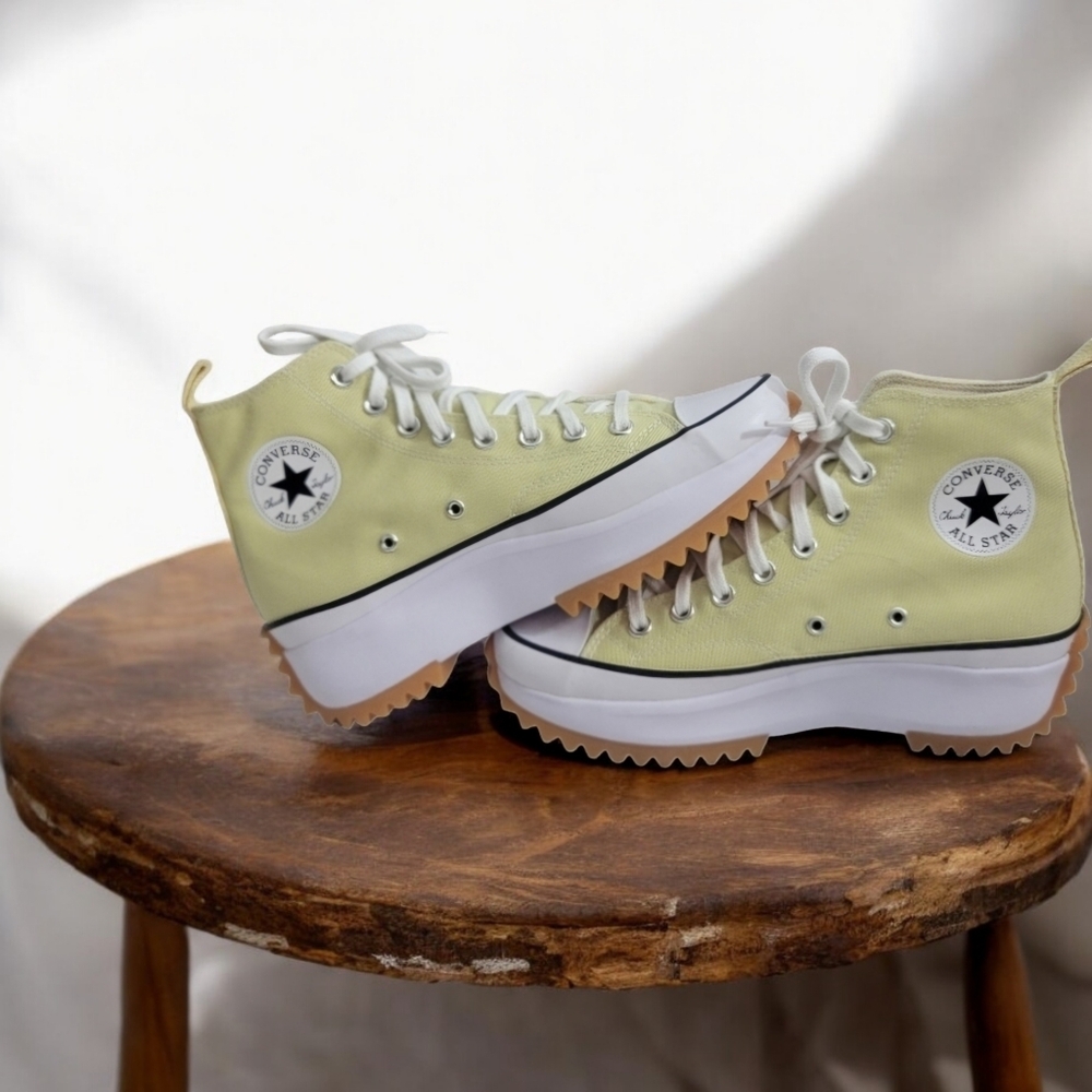 Converse Shoes tennis shoes  Run Star Unisex Men's 8 Women's 9.5. Worn once. - Picture 7 of 15
